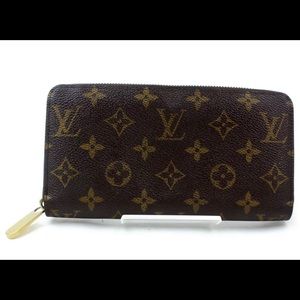 Louis Vuitton Monogram Zippy Wallet